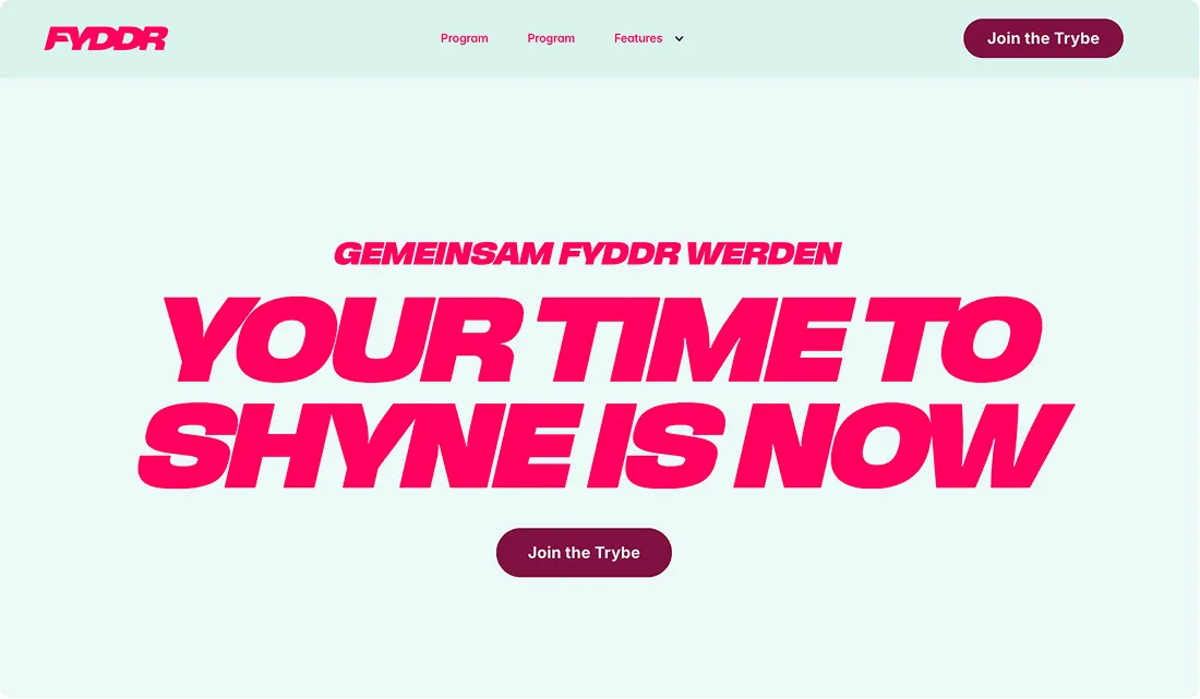 fyddr — claim haltung